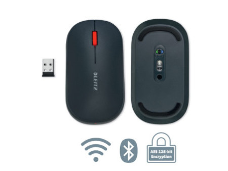 LEITZ Souris optique Bluetooth Cosy, sans fil, gris