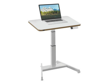 LEITZ Bureau assis-debout Ergo Compact, électrique, blanc