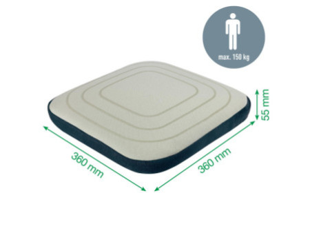 LEITZ Coussin d'assise Ergo Active Balance, gris clair