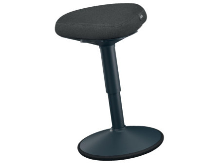 LEITZ Tabouret 'assis' Ergo actif, assise confort,gris foncé