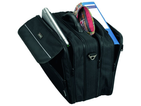 LIGHTPAK Sac pour laptop 'CORNICHE', noir