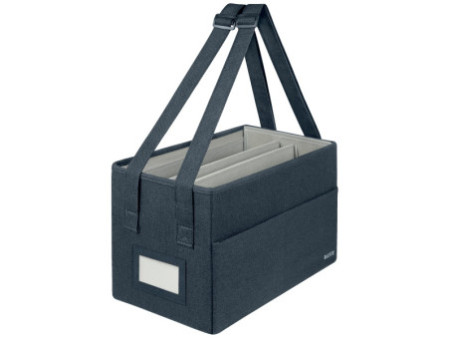 LEITZ Sacoche Desk Sharing, en tissu, gris velours
