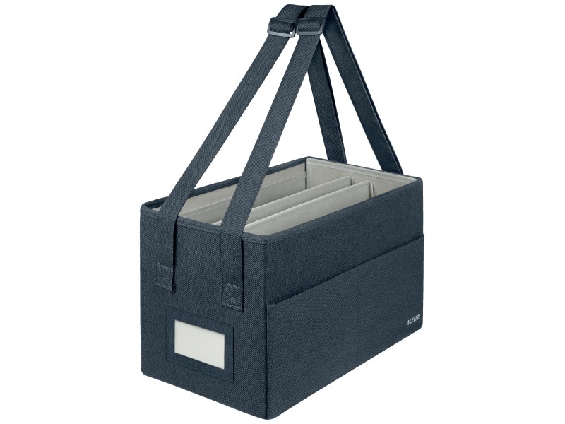 LEITZ Sacoche Desk Sharing, en tissu, gris velours