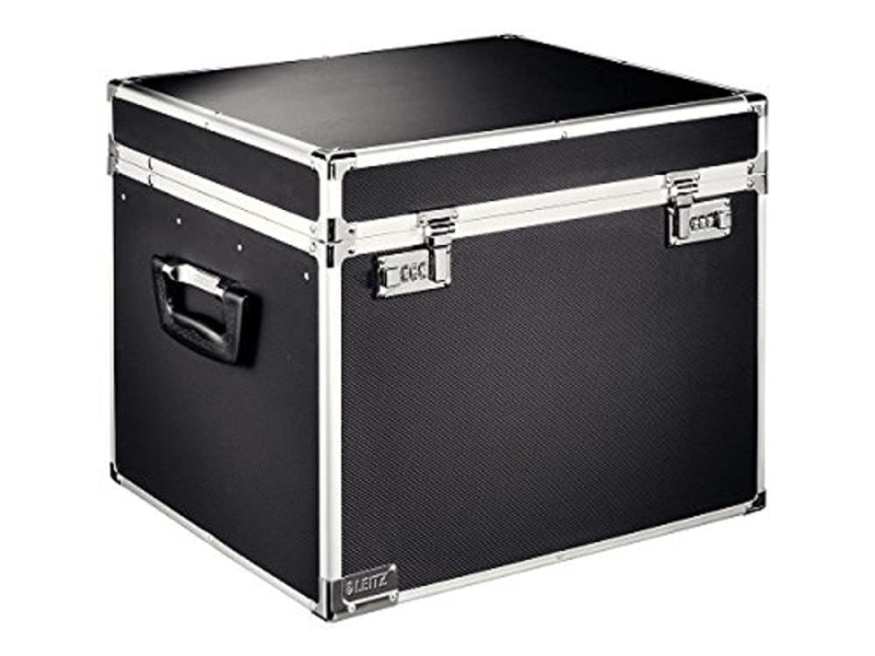 LEITZ Boîte pour dossiers suspendus, noir/chrome