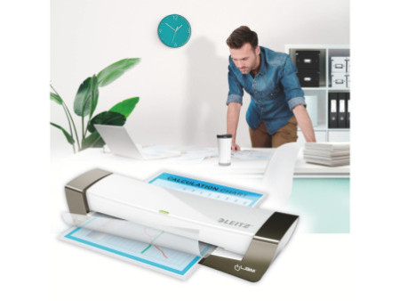 LEITZ Plastifieuse iLAM Office A4, jusqu'à A4, argent