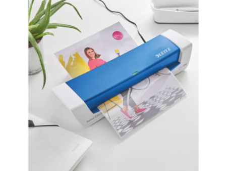 LEITZ Plastifieuse iLAM Home Office A4, jusqu'à A4, bleu