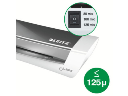 LEITZ Plastifieuse iLAM Home Office A4, jusqu'à A4, bleu