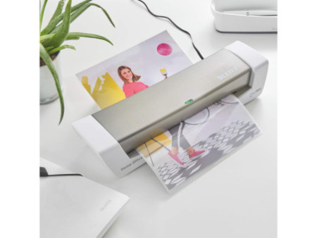 LEITZ Plastifieuse iLAM Home Office A4, jusqu'à A4, gris