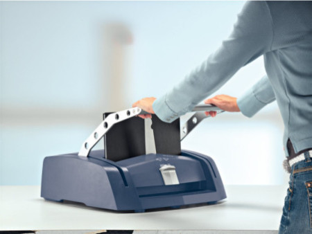 LEITZ Machine à relier impressBIND 280, argent/bleu