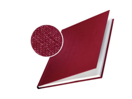 LEITZ Chemise pour reliure impressBind, A4, 7 mm, bordeaux