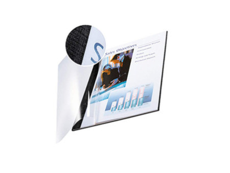 LEITZ Chemise pour reliure impressBind, A4, 3,5 mm, noir