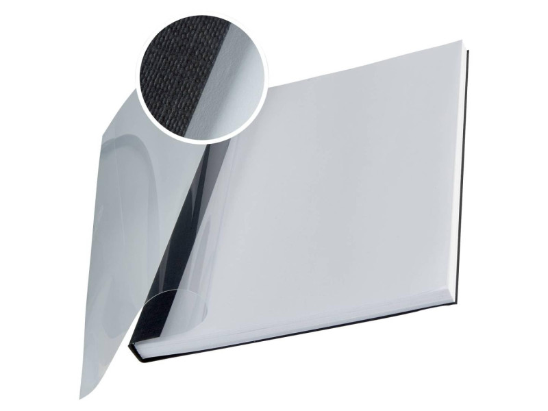 LEITZ Chemise pour reliure impressBind, A4, 7 mm, noir
