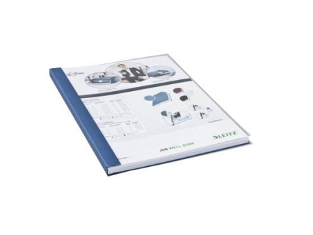 LEITZ Chemise pour reliure impressBind, A4, 10,5 mm, bleu