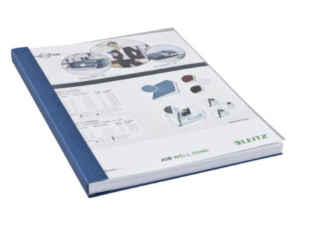 LEITZ Chemise pour reliure impressBind, A4, 14 mm, bleu