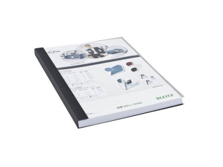 LEITZ Chemise pour reliure impressBind, A4, 14 mm, noir