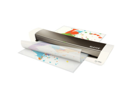 LEITZ Plastifieuse iLAM Home Office A3, jusqu'à A3, argent