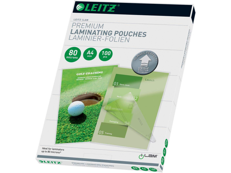 LEITZ Pochette de plastification iLAM, A4, brillant