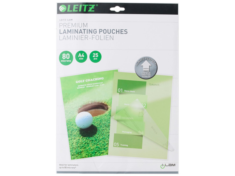 LEITZ Pochette de plastification iLAM, A4, brillant