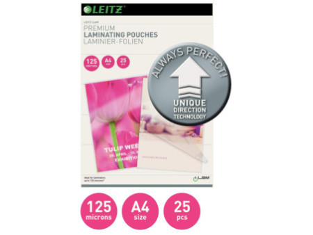 LEITZ Pochette de plastification iLAM, A4, brillant