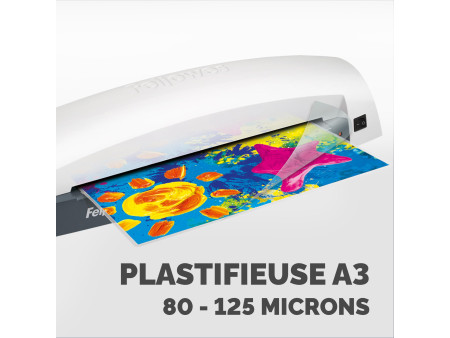 Fellowes Plastifieuse Lunar format A3, gris clair