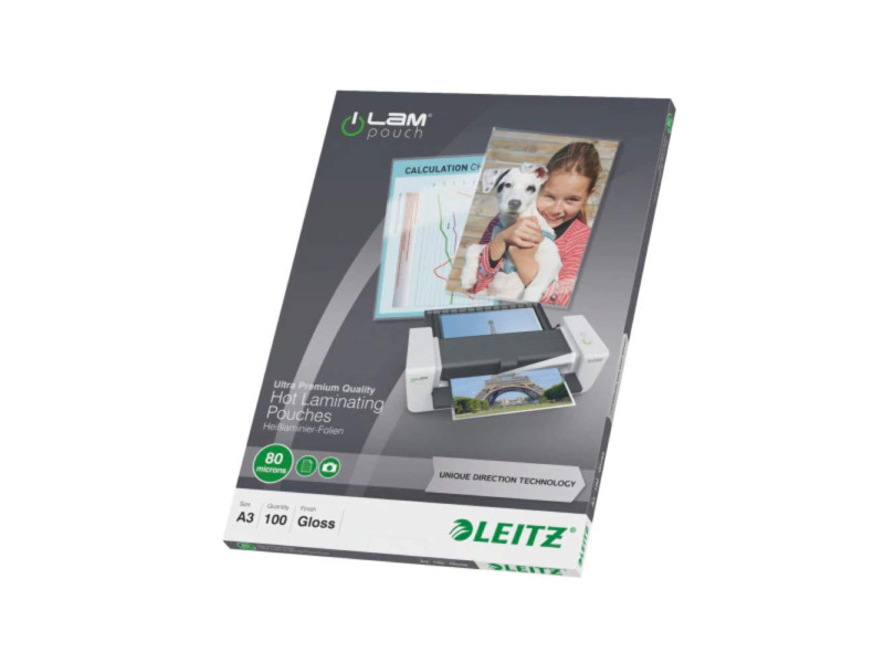 LEITZ Pochette de plastification iLAM, A3, brillant