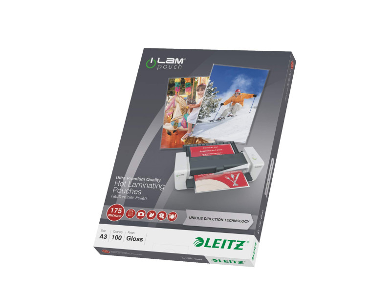 LEITZ Pochette de plastification iLAM, A3, brillant, 350