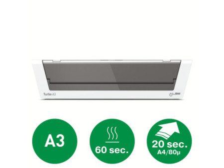 LEITZ Plastifieuse iLAM Touch 2 Turbo A3, jusqu'à A3