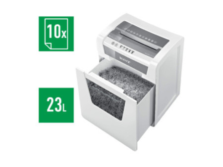 LEITZ Destructeur de documents IQ Office, particules 2x15 mm