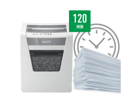 LEITZ Destructeur de documents IQ Office, particules 2x15 mm