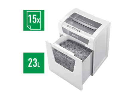 LEITZ Destructeur de documents IQ Office, particules 4x40 mm