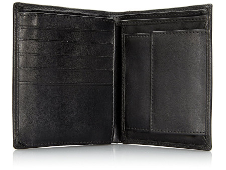 Alassio Portefeuille combiné, cuir, noir