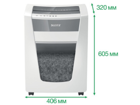 LEITZ Destructeur de documents IQ Office Pro, particules