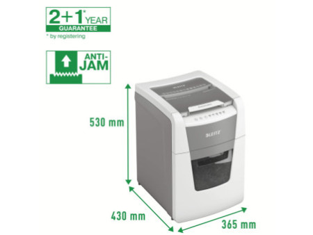LEITZ Destructeur de documents IQ AutoFeed OfficePro 100 P4