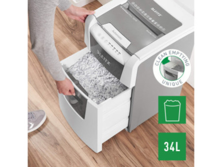 LEITZ Destructeur de documents IQ AutoFeed OfficePro 100 P5
