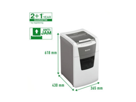 LEITZ Destructeur de documents IQ AutoFeed OfficePro 150 P4