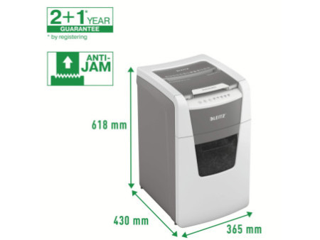 LEITZ Destructeur de documents IQ AutoFeed OfficePro 150 P4