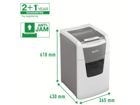 LEITZ Destructeur de documents IQ AutoFeed OfficePro 150 P5