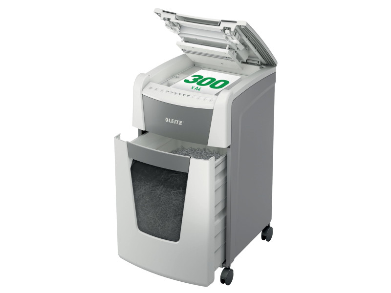 LEITZ Destructeur de documents IQ AutoFeed OfficePro 300 P4