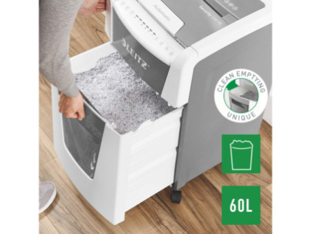 LEITZ Destructeur de documents IQ AutoFeed OfficePro 300 P5