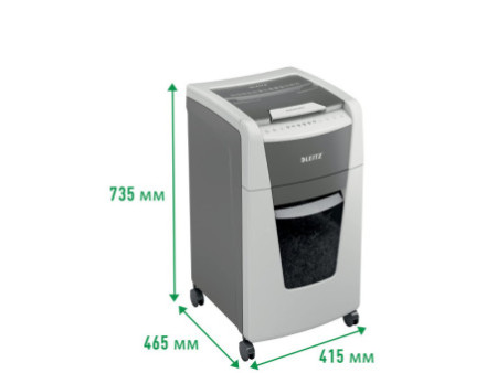 LEITZ Destructeur de documents IQ AutoFeed OfficePro 300 P5