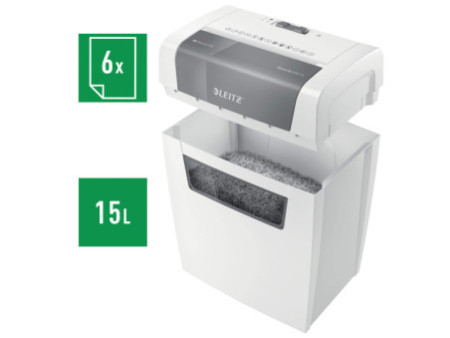 LEITZ Destructeur de documents IQ Home, particules 4 x 28 mm