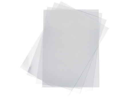 LEITZ Couverture, format A4, en PVC, transparent, 0,15 mm