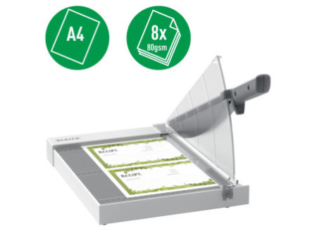 LEITZ Massicot à levier Home, A4, anthracite