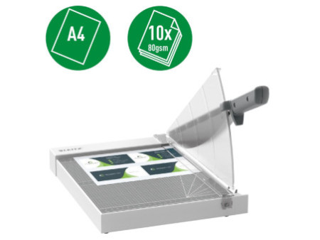 LEITZ Massicot à levier Home Office, A4, anthracite