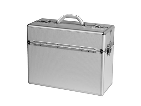 ALUMAXX Valise pour pilotes 'ALPHA', aluminium, argent