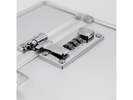 ALUMAXX Valise pour pilotes 'ALPHA', aluminium, argent