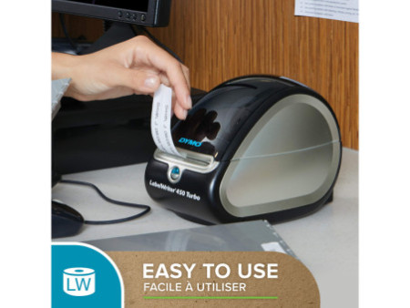 DYMO Etiquette d'adresse standard LabelWriter, 89 x 28 mm