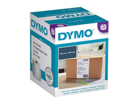 DYMO Etiquette d'expédition extra-large, 104 x 159 mm, blanc