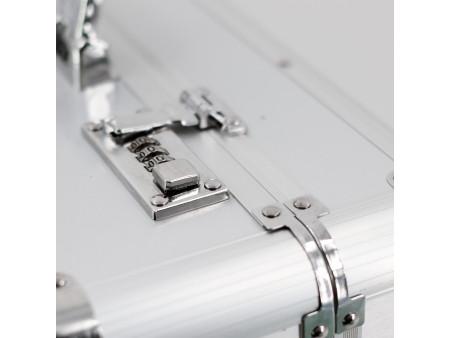 ALUMAXX Valise pour pilotes 'BETHA', aluminium, argent