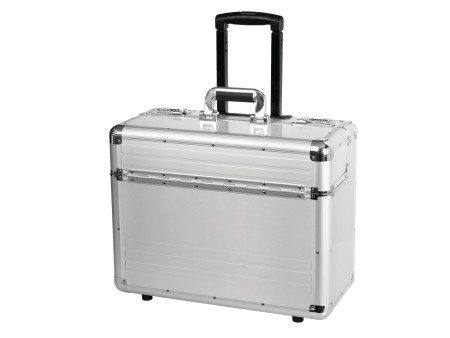 ALUMAXX Valise pour pilotes 'OMEGA', aluminium, argent